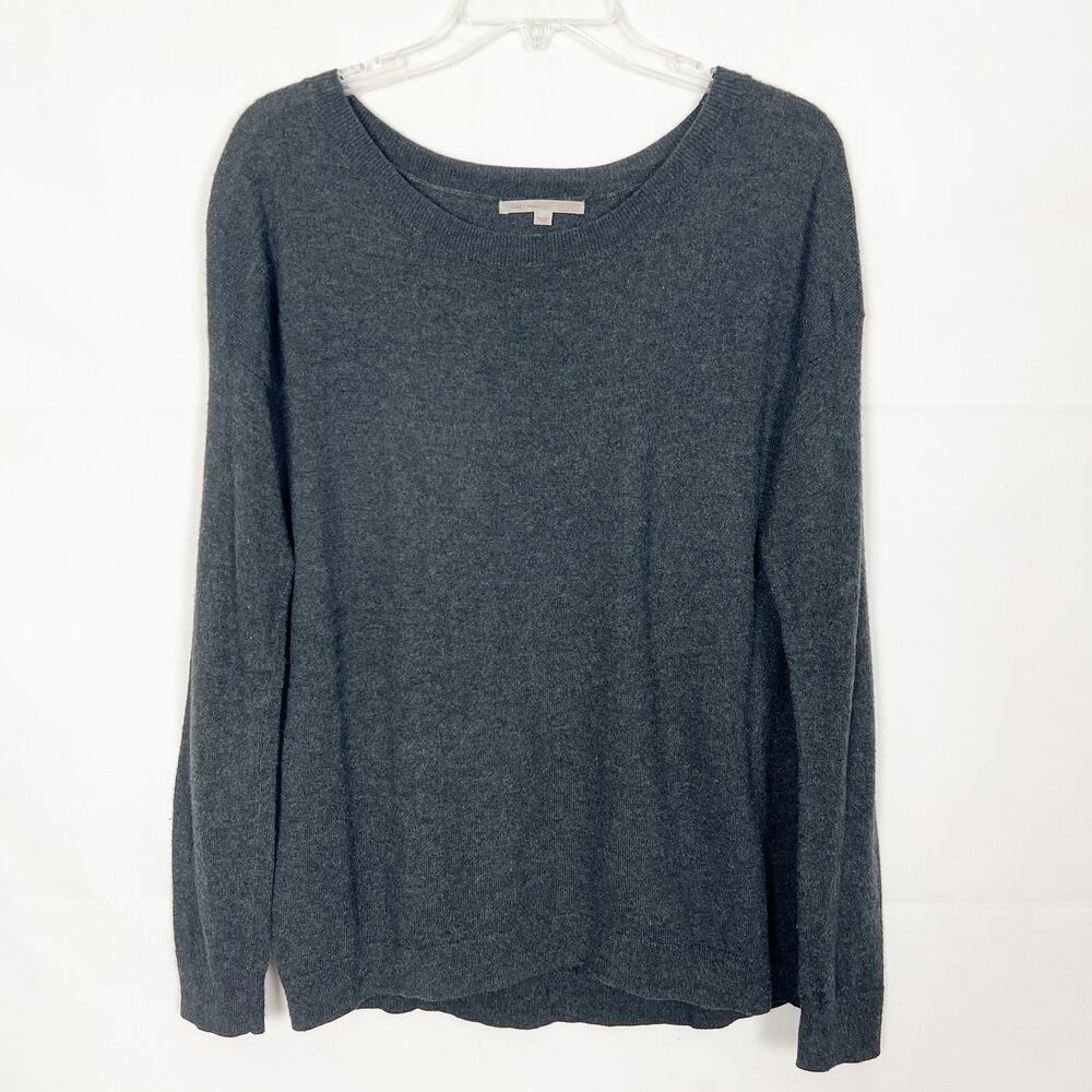 Gap Bella Circle Wool Blend Charcoal Pullover Sweater Size Small